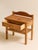Brown 1950s The Pair of Vintage Small Pine Side Tables For Sale - Image 8 of 11