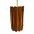 Postmodern Scandinavian Teak Cylinder Pendant Light, 1960s For Sale - Image 3 of 11