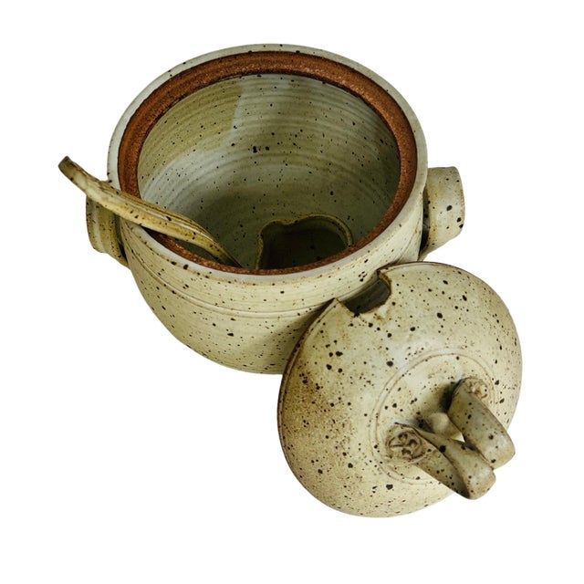 1960's Stoneware Tureen With Ladle Chairish