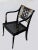Black Vintage Bench and Chair Set For Sale - Image 8 of 12