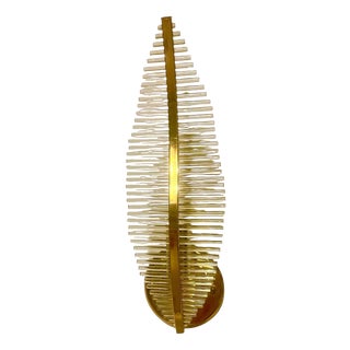 Murano Glass Wall Light attributed to Gaetano Sciolari, Italy, 1970s For Sale