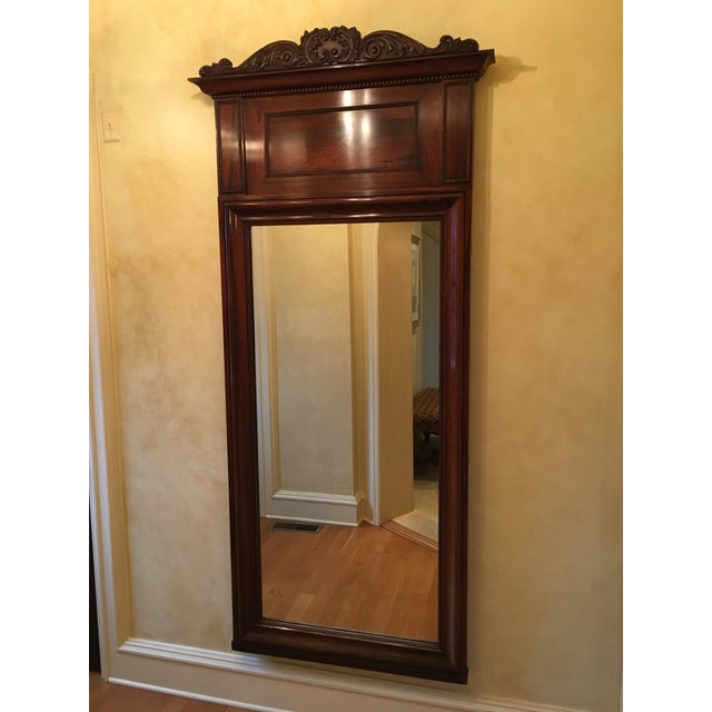 Antique Rosewood Mirror. A great traditional accent! This item includes restricted materials and can not be sold outside...