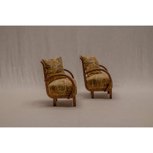 Vintage Easy Chairs, 1930s, Set of 2 For Sale - Image 9 of 18