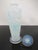 Art Deco Sabino Paris Orchidees Orchid Flower Opalescent Blue Art Glass Perfume Bottle For Sale - Image 3 of 10