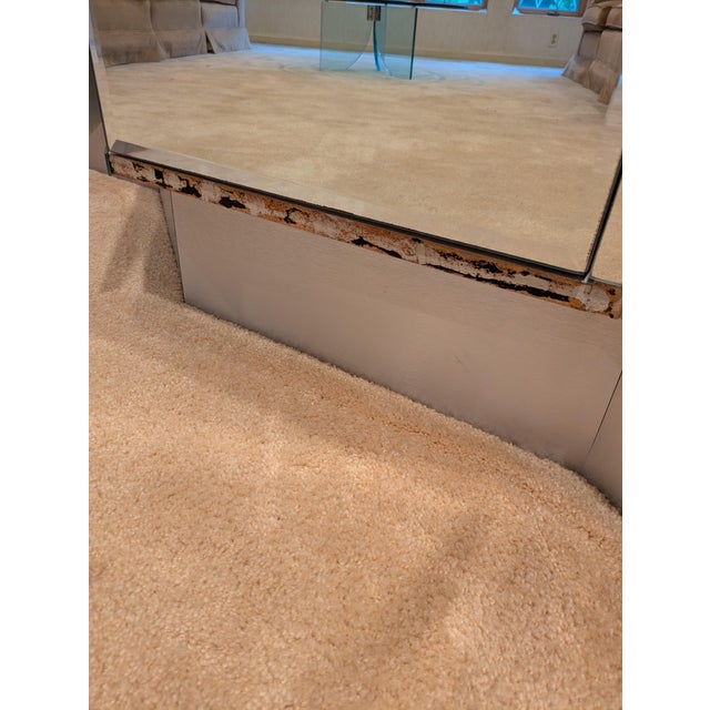 1990s 1990s Mirrored Wall Unit For Sale - Image 5 of 7