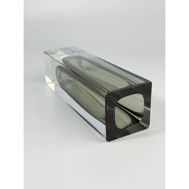 Italian Modernist Sommerso Murano Glass Vase from Mandruzzato, 1970s For Sale - Image 6 of 10