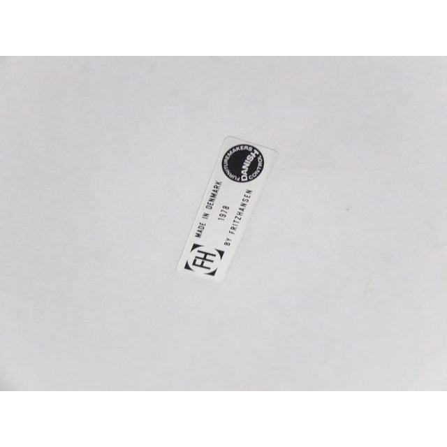 3600 Round Table by Arne Jacobsen for Fritz Hansen, 1978 For Sale - Image 11 of 15
