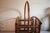 1960s 1960s Mid Century Wicker Rattan Bamboo Magazine Rack After Franco Albini For Sale - Image 5 of 17