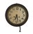 Wood Vintage Japanese Trade S Mark Tokyo Wall Clock, 1920s For Sale - Image 7 of 8