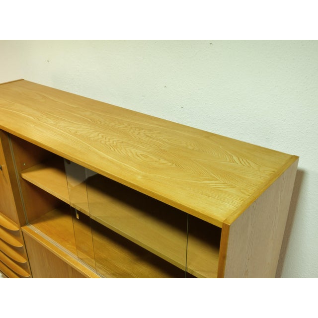 Wood Mid-Century Living Room Cabinet from Hellerau Möbel, Germany, 1960s For Sale - Image 7 of 18