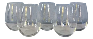 Mercedes Von Housen Wine or Cocktail Glasses - Set of 5