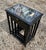 Set 4 Nesting Tables Chinoiserie Black Lacquer Soapstone Carved Figures For Sale - Image 4 of 9