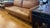 Elegant and updated Poly & Bark brown leather Napa leather three seater sofa. Stylish and comfortable and just the right...