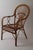 Italian Rattan & Bamboo Peacook Chair, 1970s For Sale - Image 4 of 18