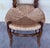 Late 19th Century 19th Century Spain Dining Chairs with Wide Cane Seats, 1890s, Set of 6 For Sale - Image 5 of 9