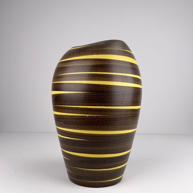 Large Ceramic Vase by Ilkara Edel Keramik, 1950s For Sale - Image 6 of 7