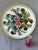 Metal Vintage White Tole Round Tray For Sale - Image 7 of 16