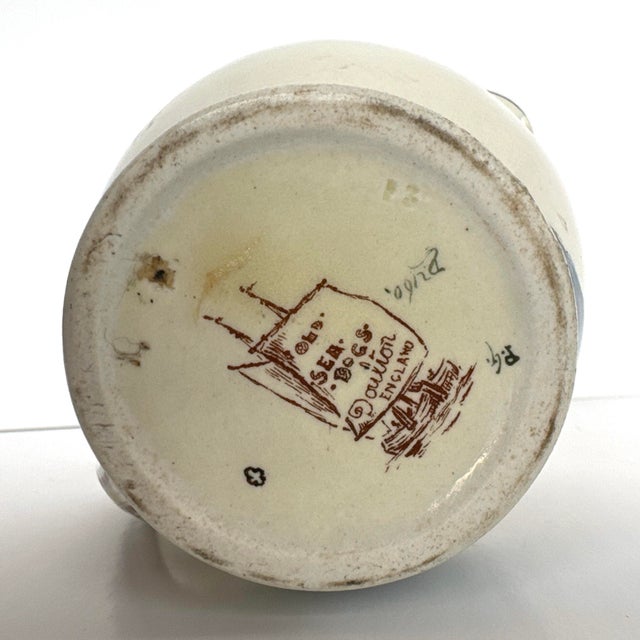 Ceramic Early Royal Doulton 'Old Sea Dogs - Jack's the Boy for Play' Jug C1915 For Sale - Image 7 of 7
