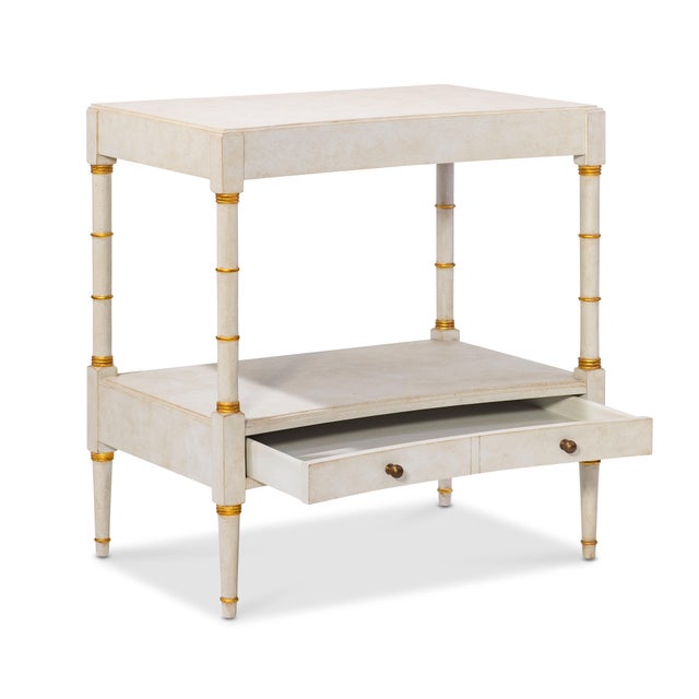 Traditional Maitland-Smith Isabella Nightstand For Sale - Image 3 of 5