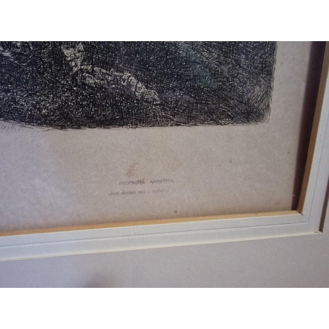 C. Grimaldi and S. Speranza, Roman Forum, 1911, Engraving on Paper, Framed For Sale - Image 8 of 12