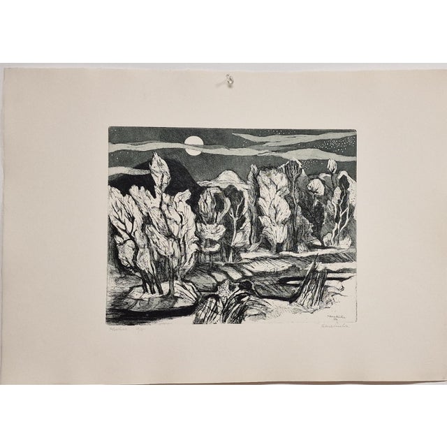 Valeria Vecchia, Triptych, 1970s, Engravings, Set of 3 For Sale - Image 12 of 16