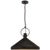 Suzanne Kasler for Visual Comfort Signature Limoges Grande Pendant in Natural Rust with Aged Iron Shade For Sale
