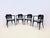 Black Antique Vienna Secession No. 714 Armchairs by Gustav Siegel for Jacob & Josef Kohn, 1890s, Set of 4 For Sale - Image 8 of 18