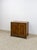 Mid-Century Modern MCM Cabinet Brass Pulls Checker Panel Doors Vintage Mid-Century Storage For Sale - Image 3 of 8