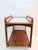 Danish Teak Serving Trolley with Removable Tray from Sika Møbler, 1960s For Sale - Image 6 of 9