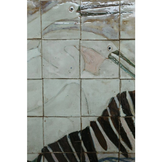 1990s Tiled Mosaic Artwork by Ferrell For Sale - Image 5 of 5