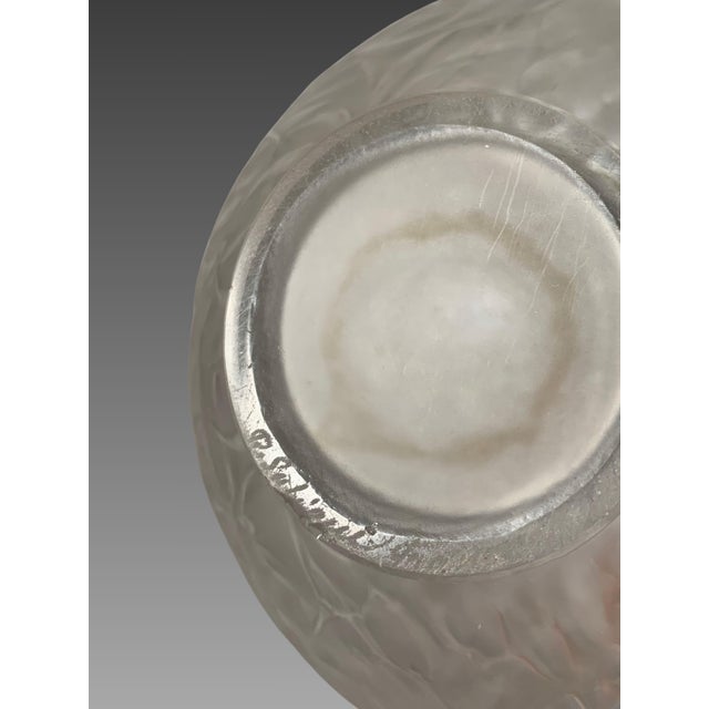 1920s Art Nouveau Vase in Glass by René Lalique for Lalique, 1920 For Sale - Image 5 of 7