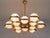 Metal 21st Century Honeycomb Chandelier by Fabio LTD For Sale - Image 7 of 10