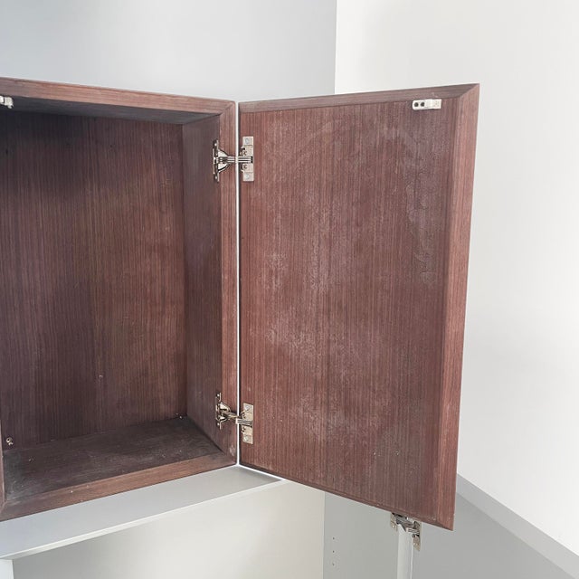 Brown Italian Modern Grande Piatto Wall Sideboard by Andrea Branzi for Design Gallery Milano, 1991 For Sale - Image 8 of 18