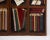 Wood Trompe L''Oeil Painted Books 4 Panel Screen Room Divider After Maitland Smith For Sale - Image 7 of 11