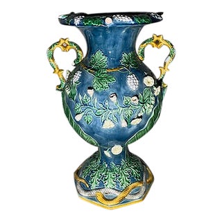 Large Early 20th Century Porcelain Urn For Sale