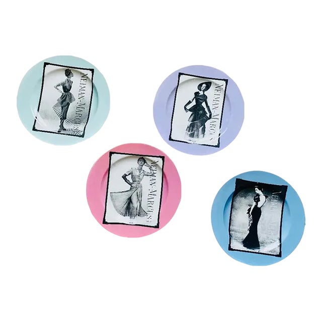 Neiman-Marcus Anniversary Plate Collection- Set of 4 For Sale