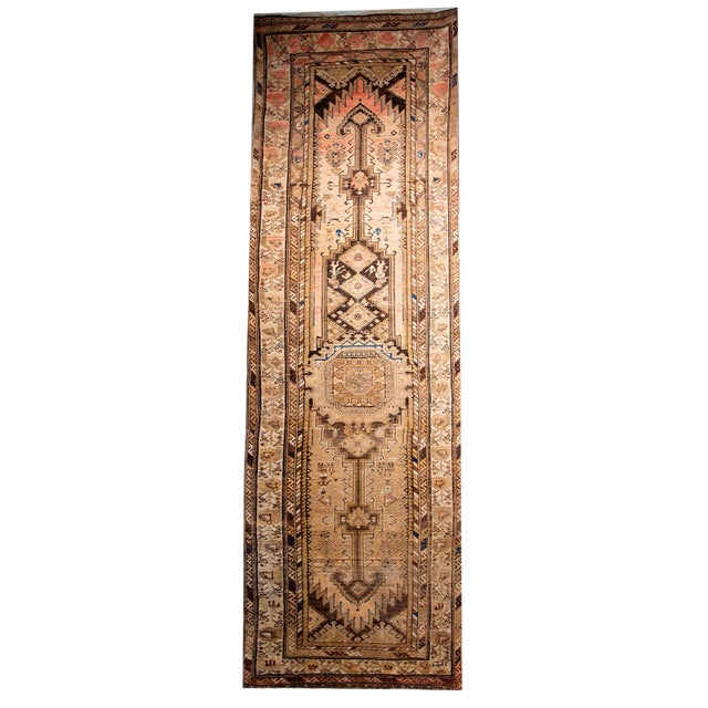 Antique Mazlegan Wool Rug, 1903 For Sale
