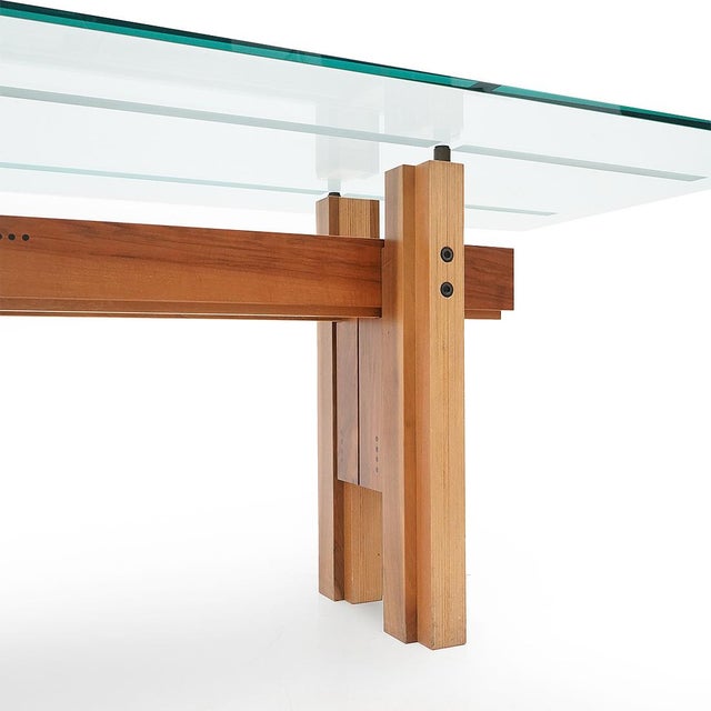 Cangrande Dining Table by Franco Poli for Bernini, 1970s For Sale - Image 11 of 17