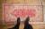 Vintage Distressed Oushak Rug Runner - 2'2" X 4'4" For Sale In New York - Image 6 of 9