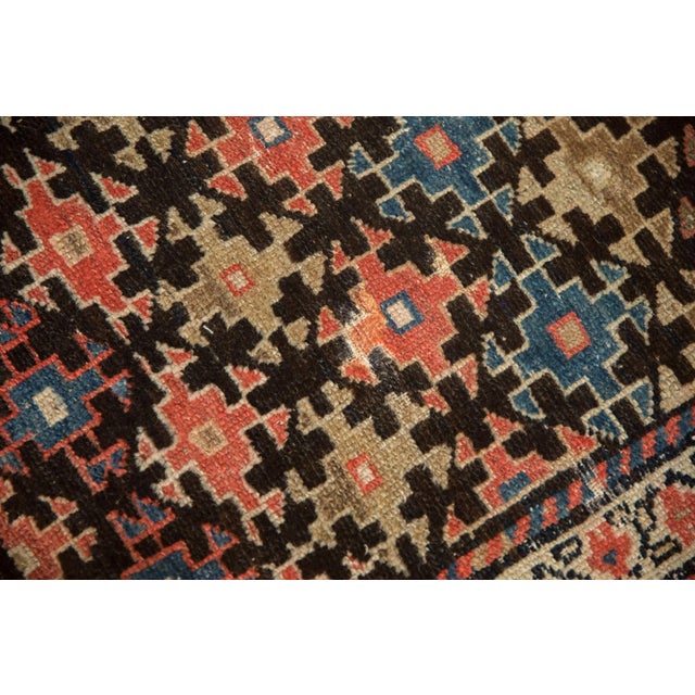 Textile Antique Fragment Kurdish Malayer Rug Runner - 2'11" X 8'6" For Sale - Image 7 of 11