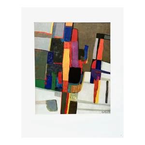 1961 Maurice Esteve Print 6 Neige