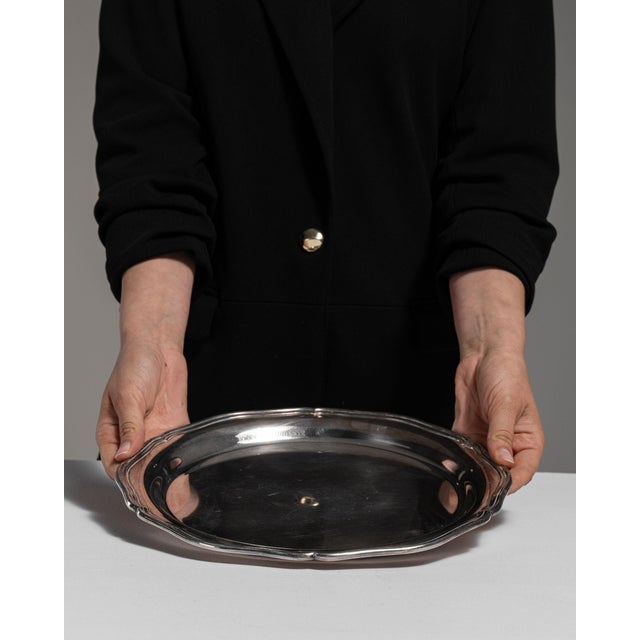 Mid 20th Century France Silver Plate For Sale - Image 10 of 15