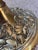 Vintage Brass Single Arm Deco Floor Lamp For Sale - Image 12 of 16