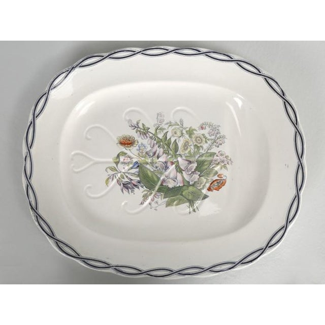 Meigh Very Large Turkey Platter Circa 1851 1861 Chairish