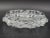 Vintage Clear Glass Rose Etched Vanity Trinket Dish- Scalloped Edges For Sale - Image 16 of 18