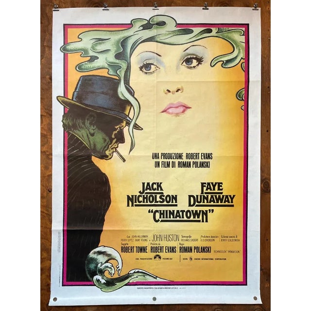 Italian Chinatown Film Poster, 1975 For Sale - Image 9 of 9