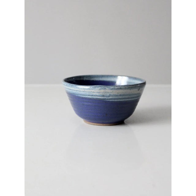 Contemporary Vintage Studio Pottery Bowl For Sale - Image 3 of 9