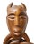 1960s Hand Carved Teak Wood Tribal Figurine With Wood Chain For Sale - Image 9 of 10
