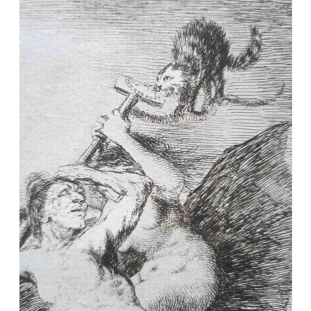 Francisco Goya, There Và Eso From Los Caprichos, Original Etching, 1799 For Sale - Image 3 of 5