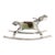 Antique Wooden Rocking Horse For Sale